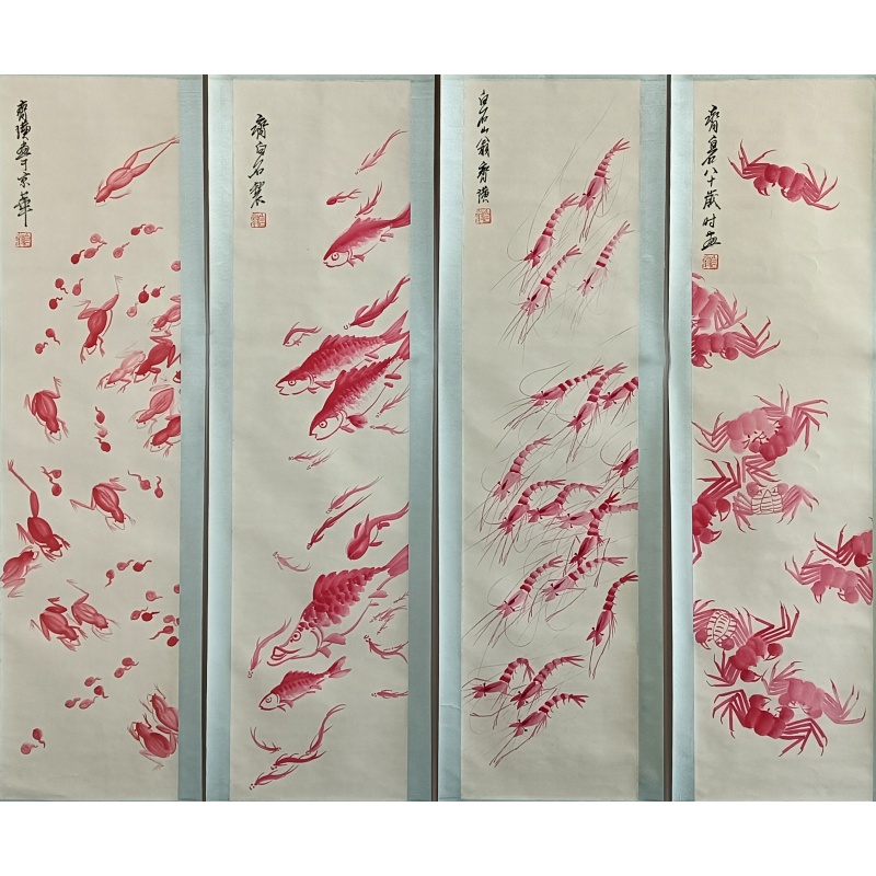 水族四条屏 822233