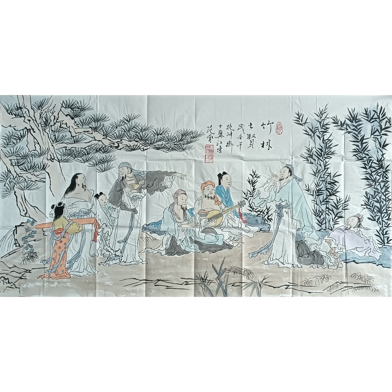竹林七贤 822240