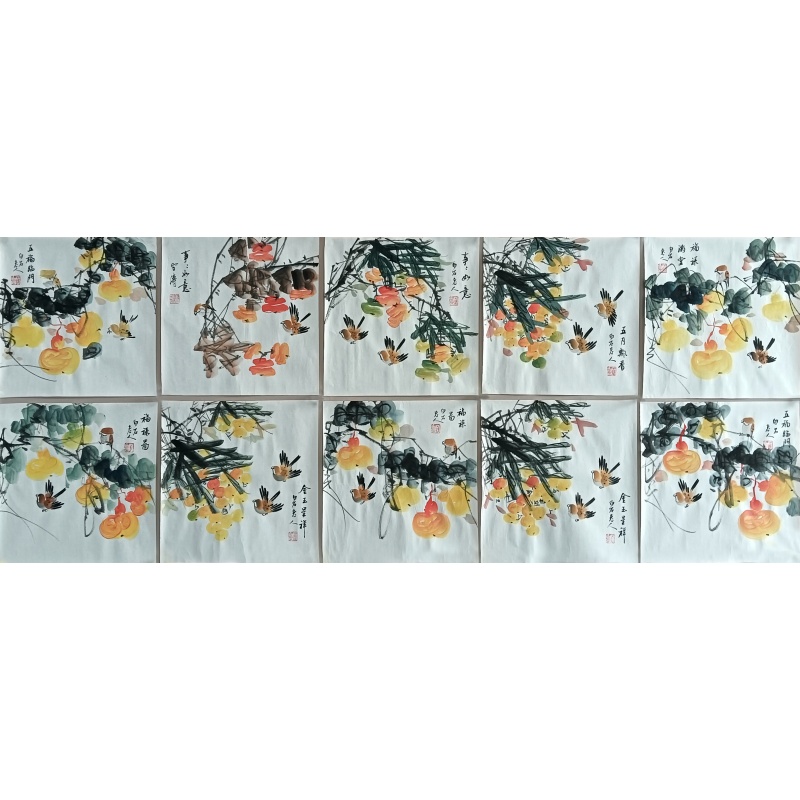 麻雀图小斗方 822235