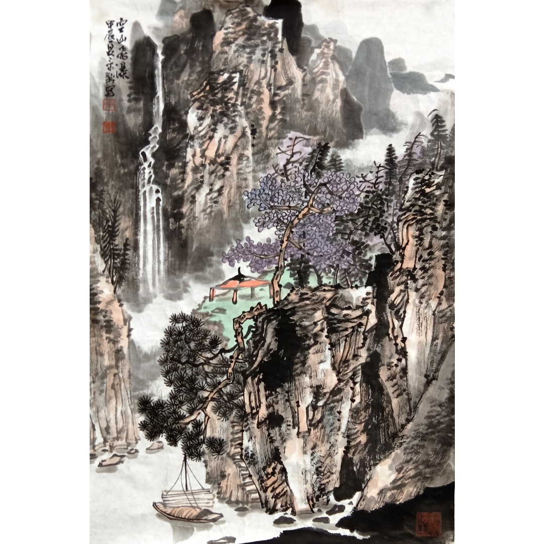 空山飞瀑8750002