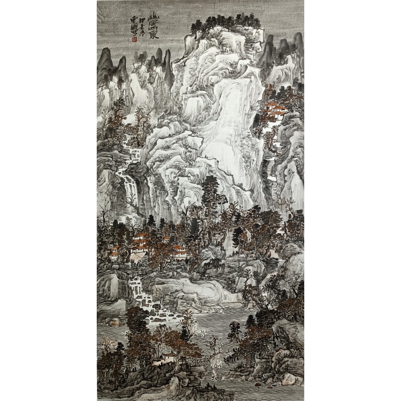 幽居听泉 56319