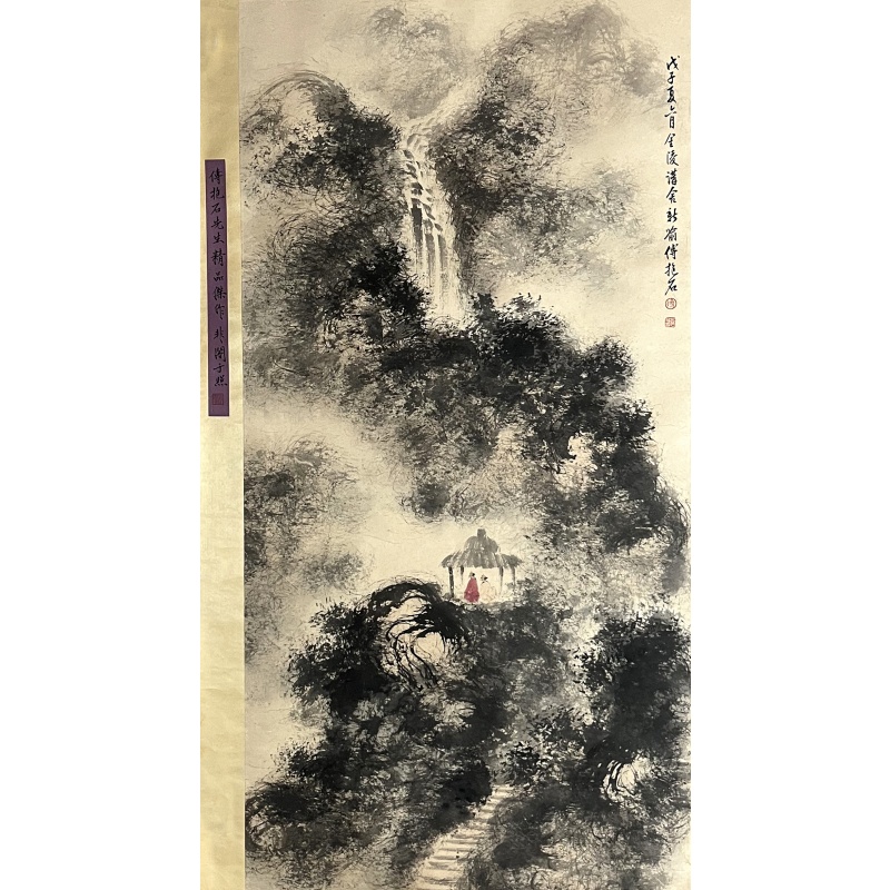 金陵烟雨图55165