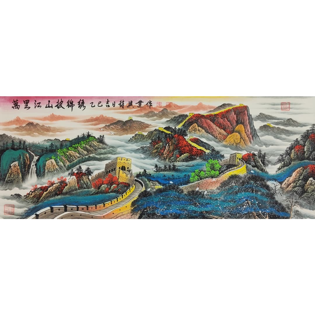 万里江山披锦绣8740002