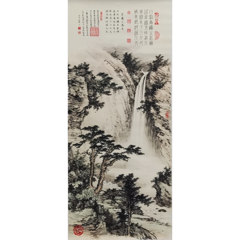 望庐山瀑布2815