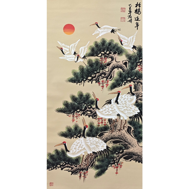 松鹤延年55762