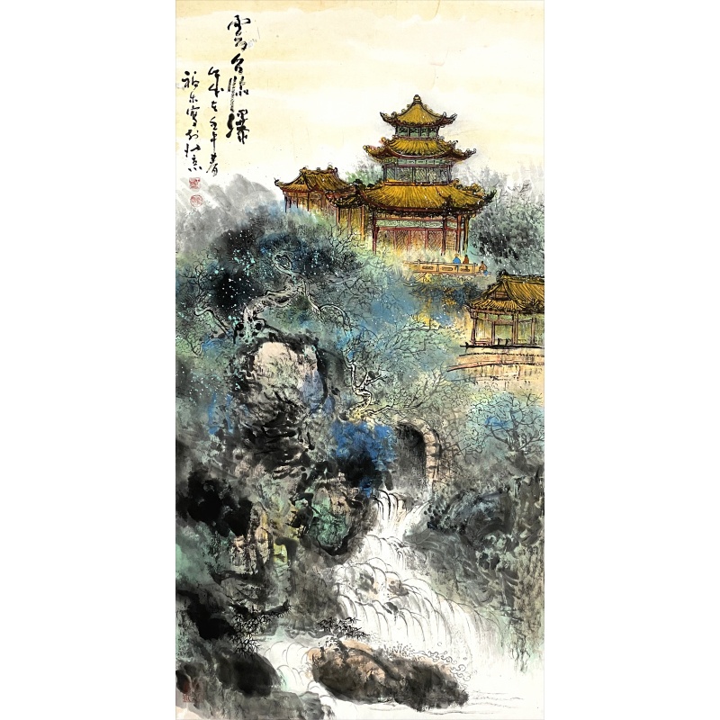 雲台临瀑56568