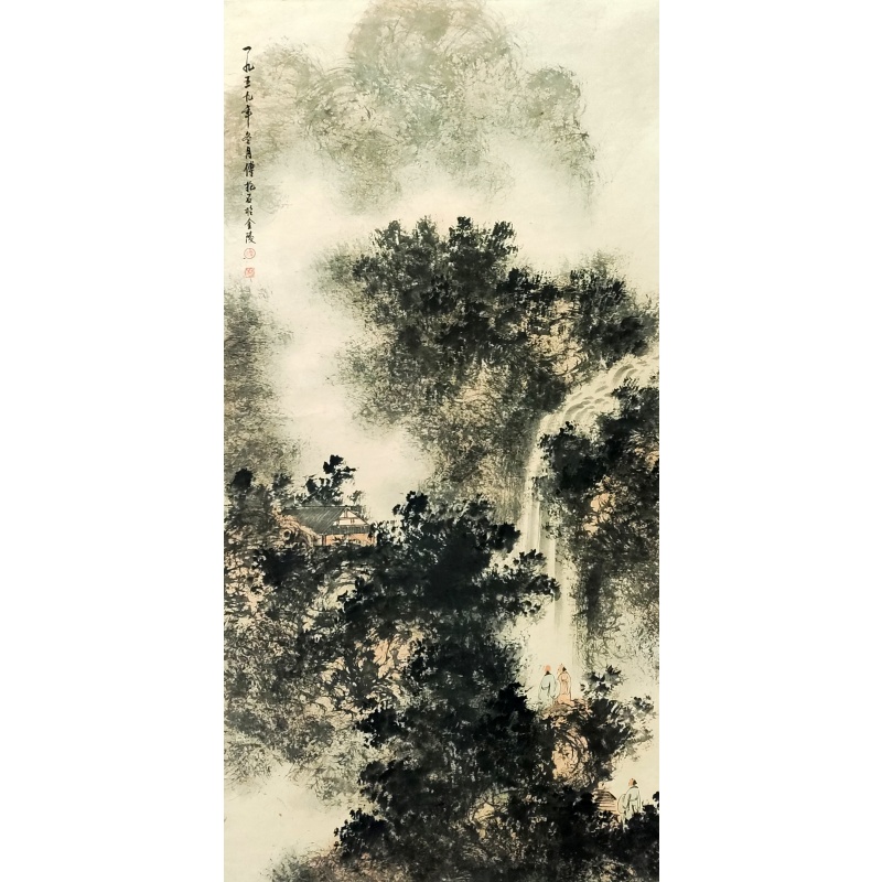 山水画  4910