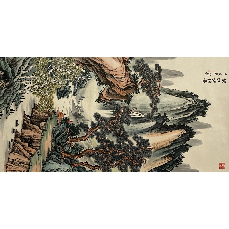 锦江垂钓图55905