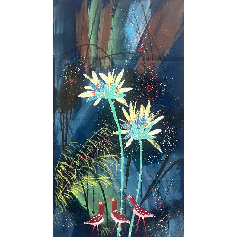 花鸟字画56999