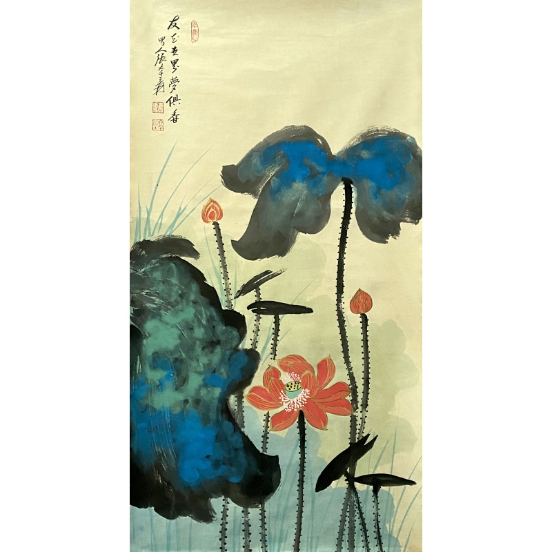 荷花图58835
