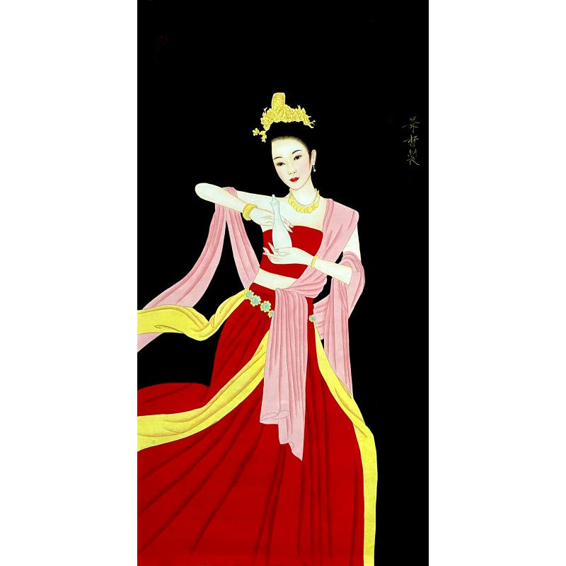 玉屏仕女图55224