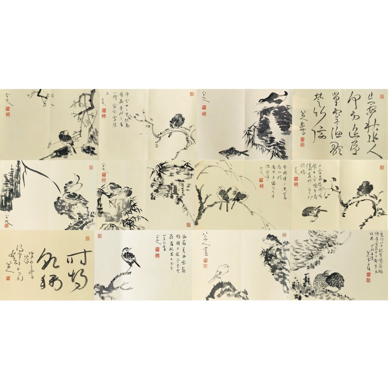 花鸟册页55766
