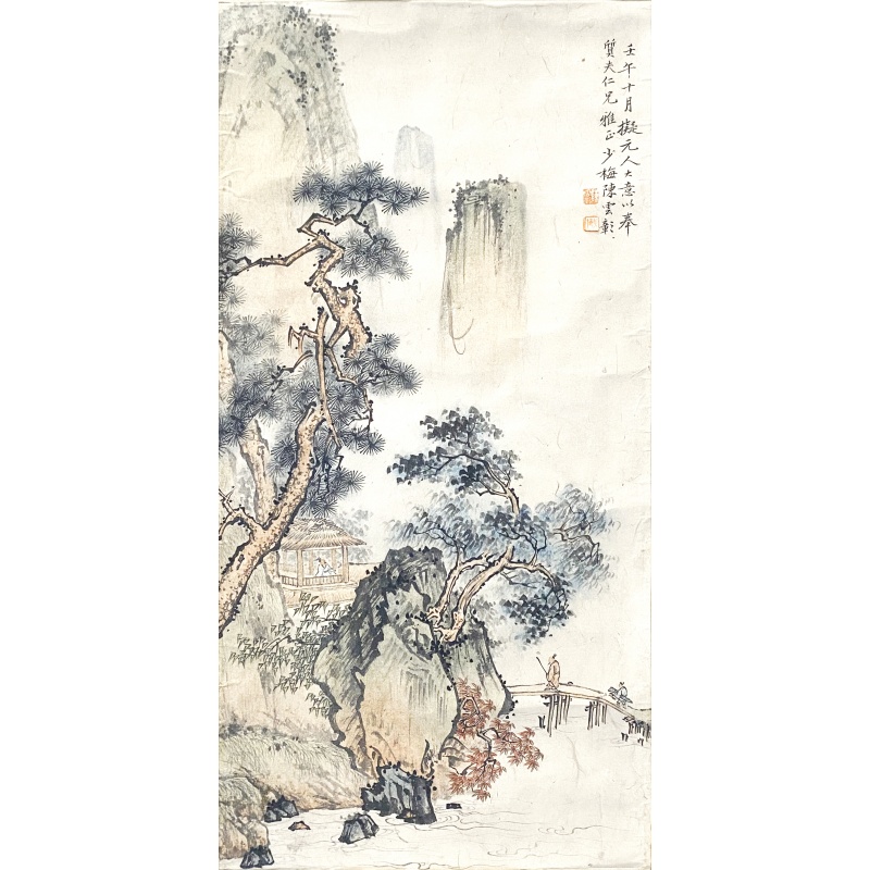 山水人物画58438