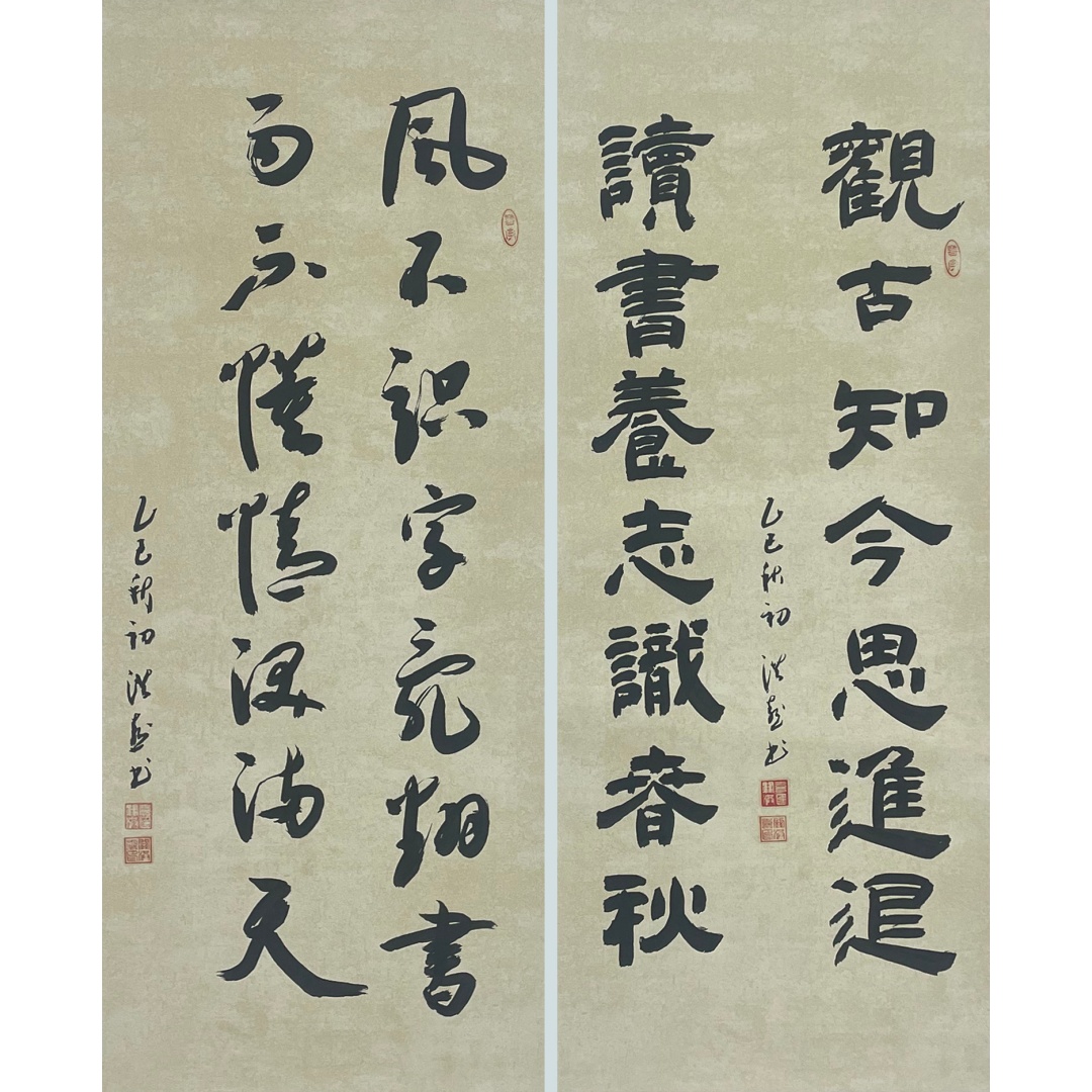 观古知今思退进+风不识字乱翻书59076