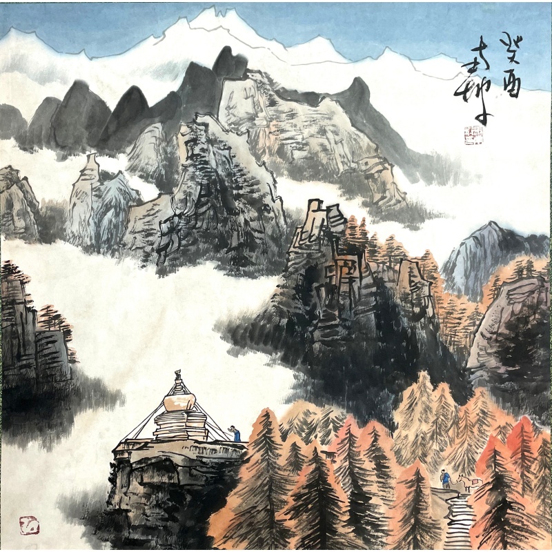 山水画  53764