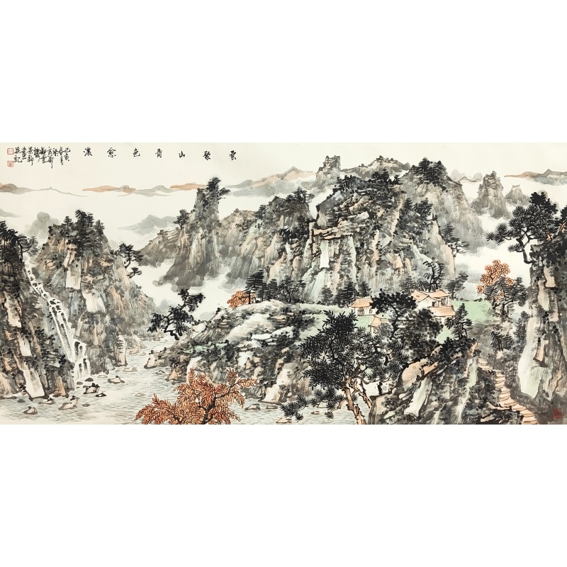 山水画58403