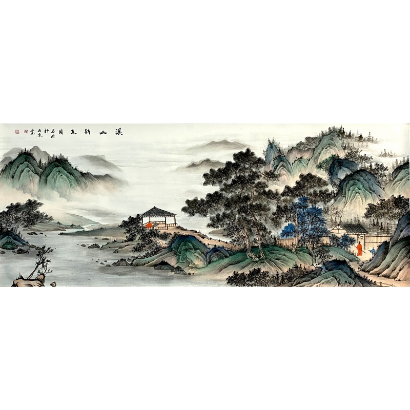 溪山访友图56646
