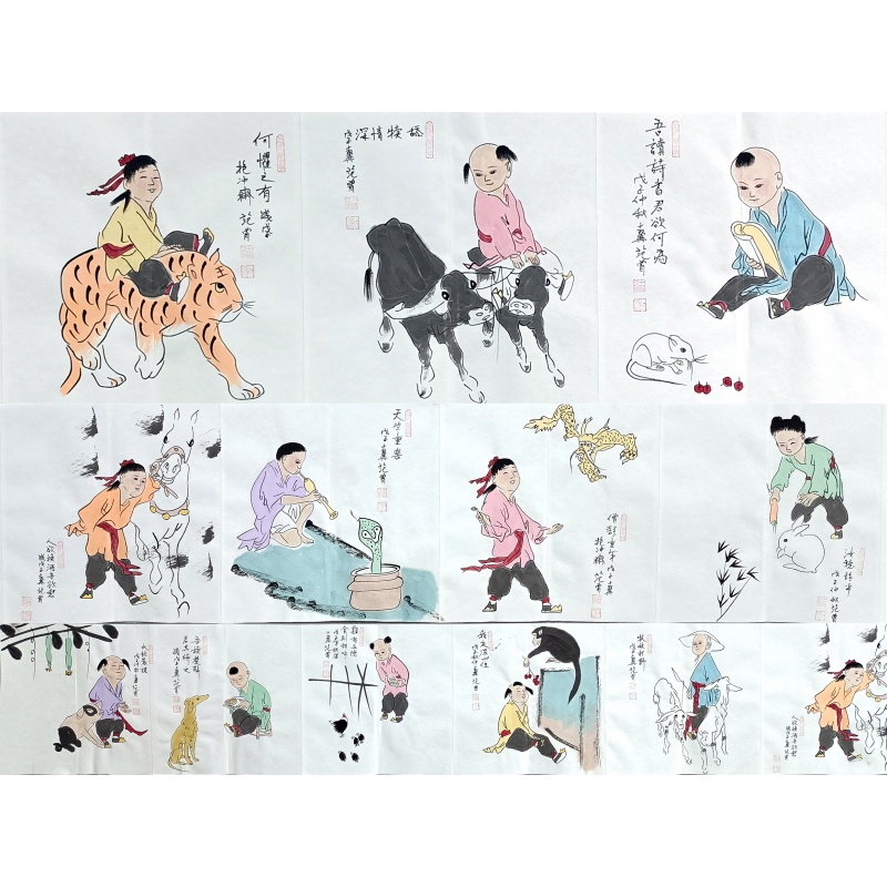 范曾精品册页 59455
