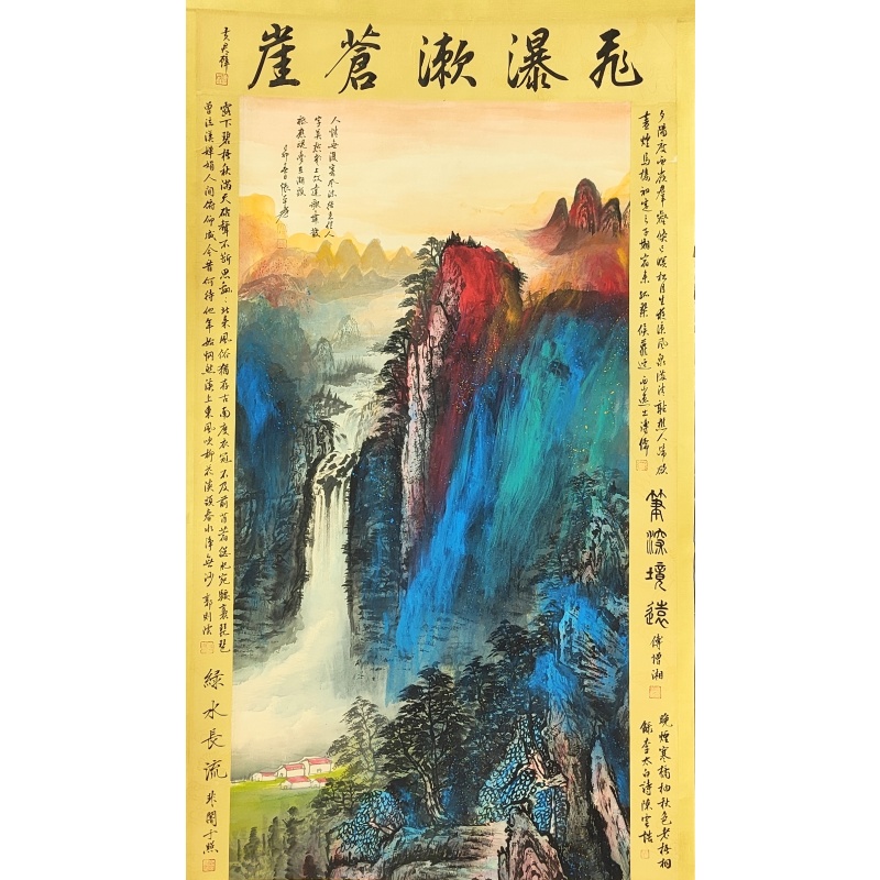 泼墨山水57958