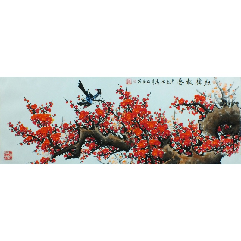 红梅报春2437