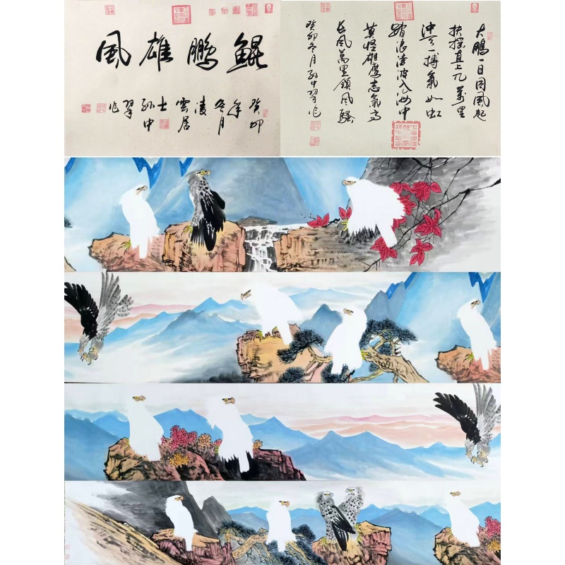 鲲鹏雄风长卷55594