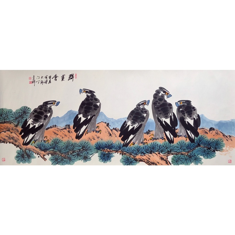 群鹰图58627