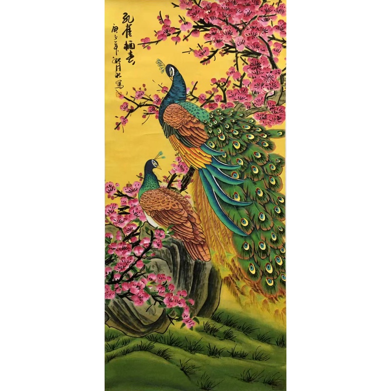孔雀栖春58422