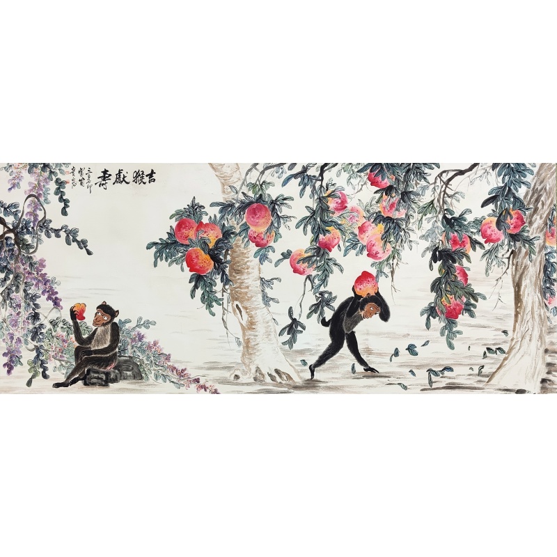 吉猴献寿58401