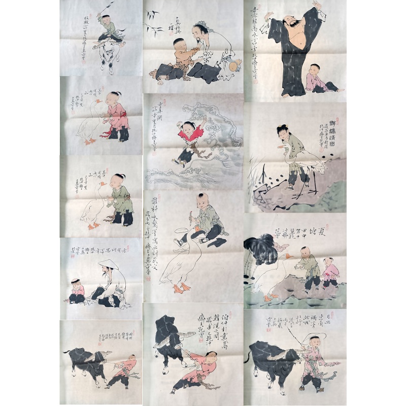 名画13幅  58822