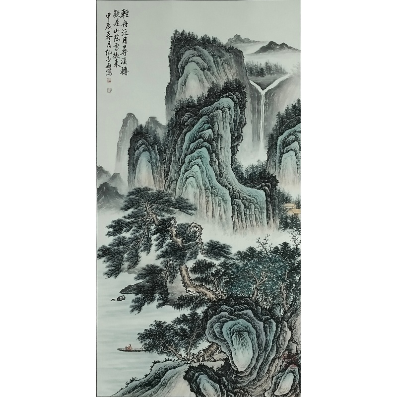 轻舟泛月寻溪转58225