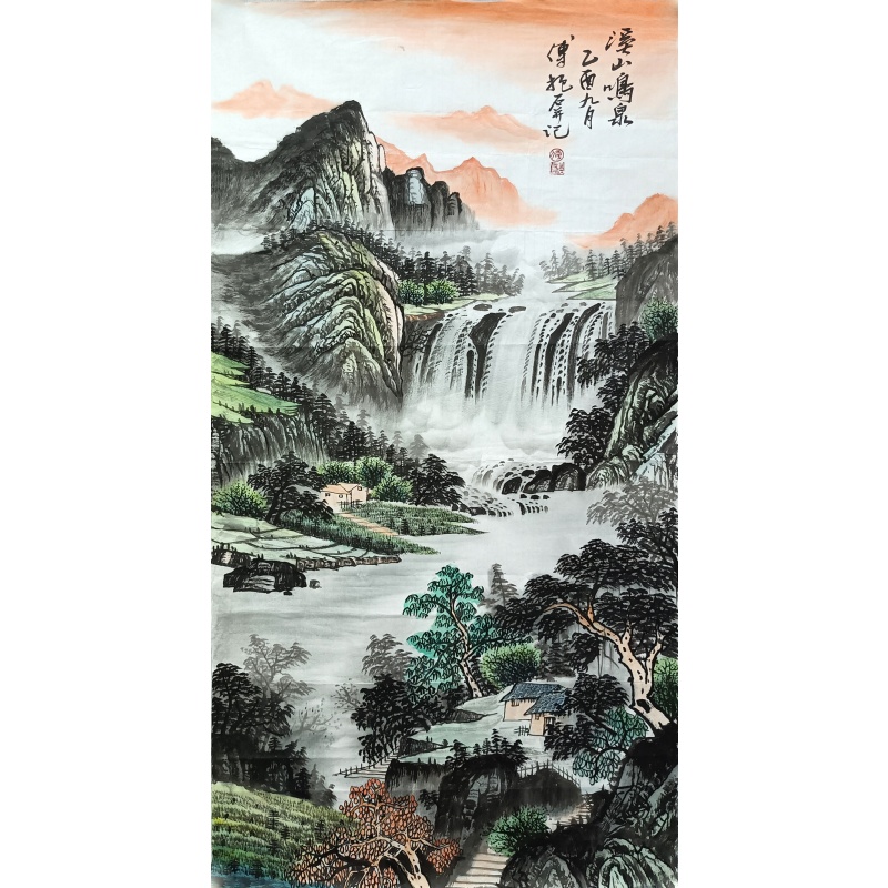 溪山鸣泉  59417