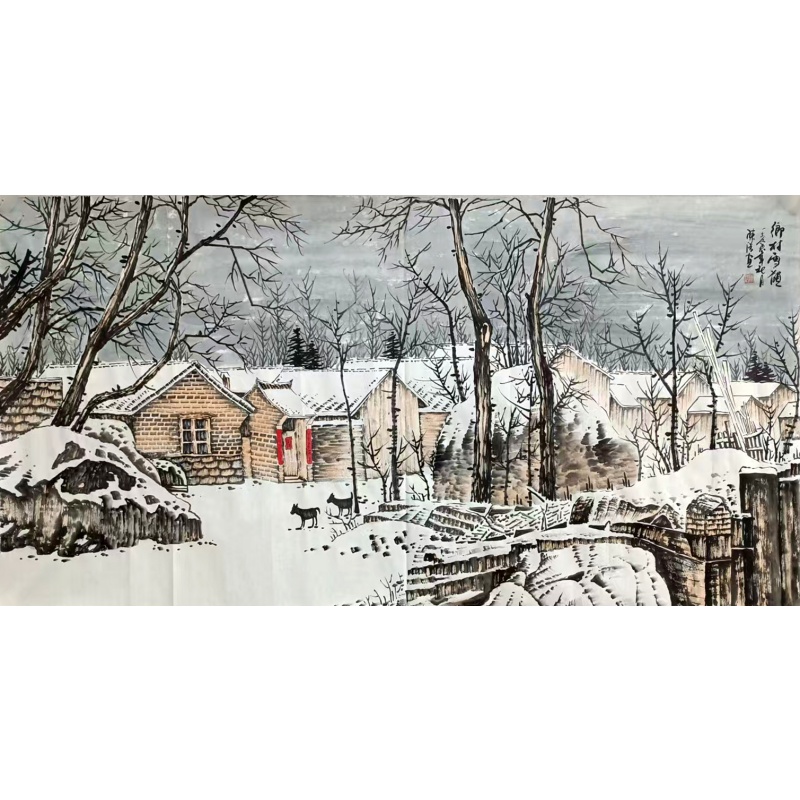 乡村雪韵  806170