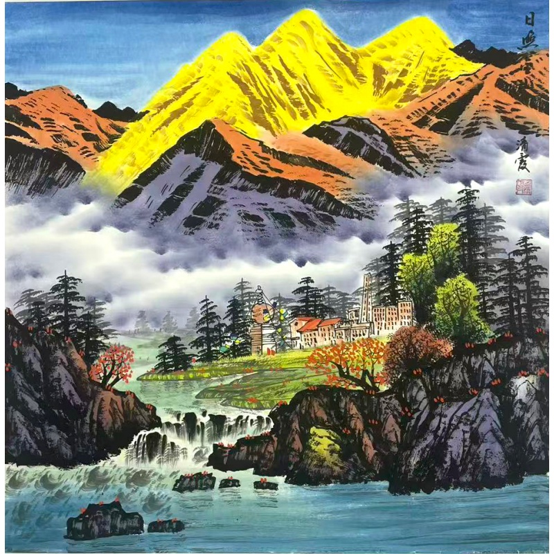 日照金山  583330