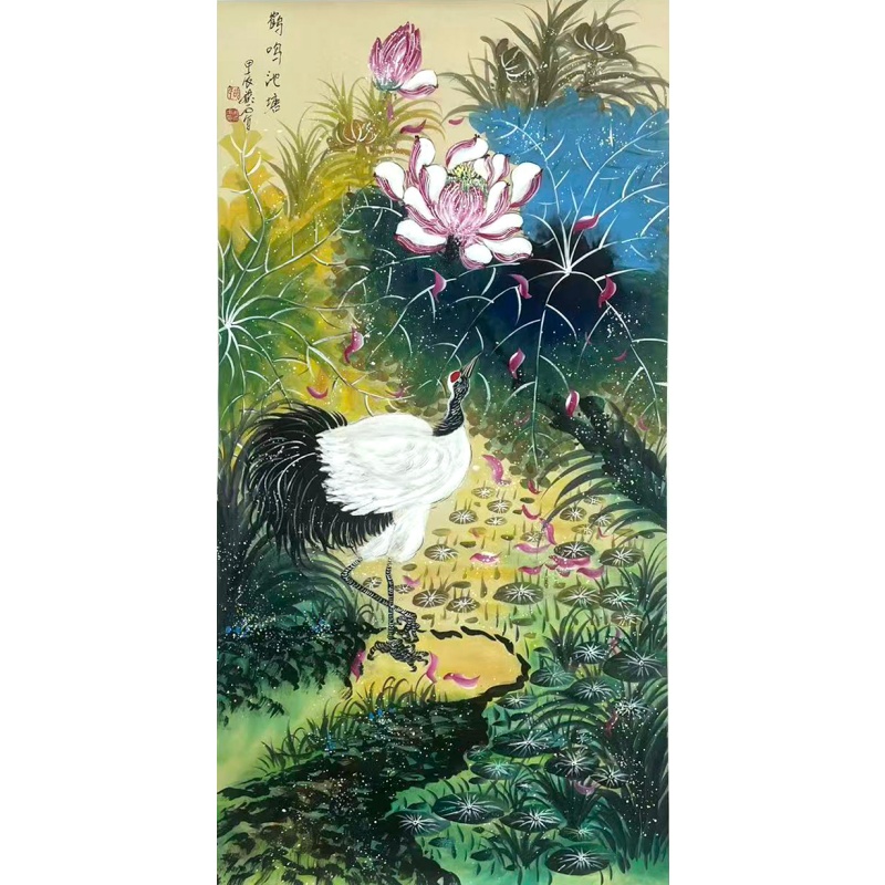 鹤鸣池塘   583340