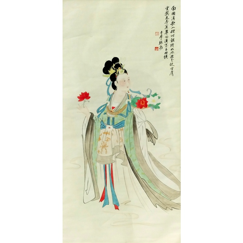 人物仕女图57041