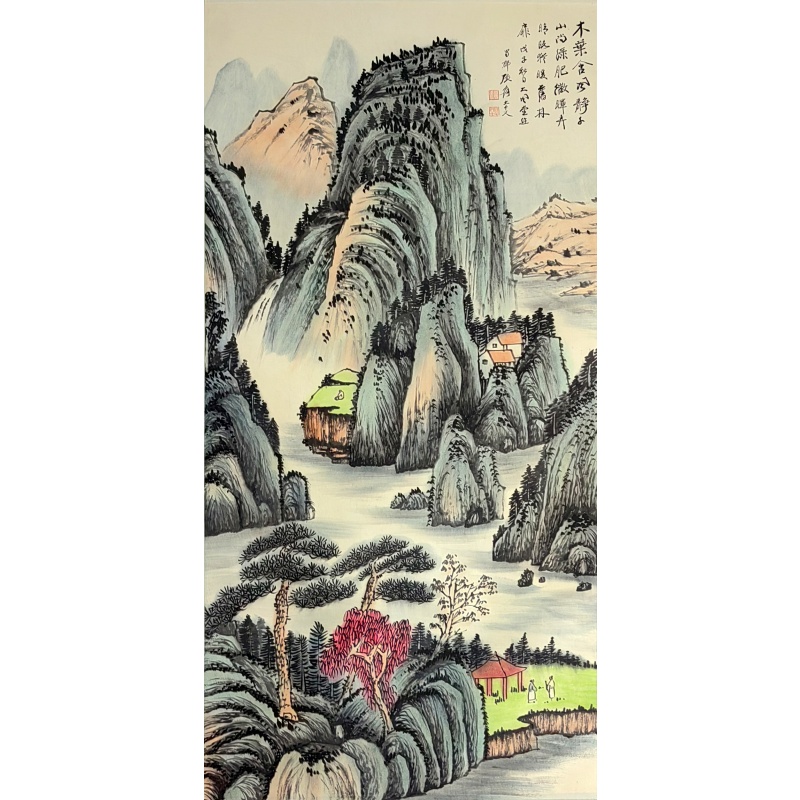 山水画58489