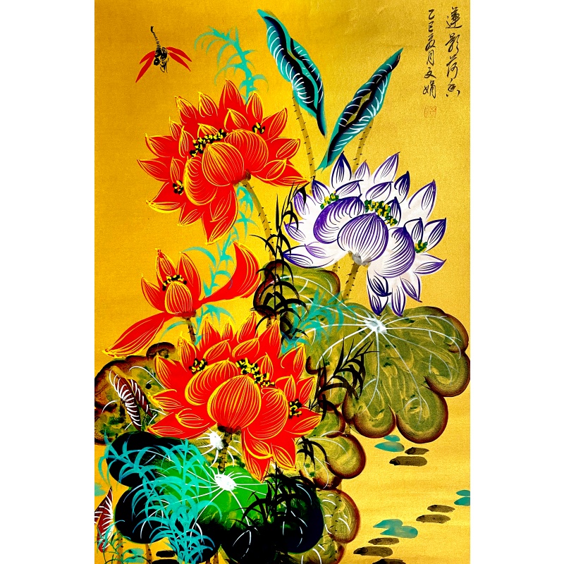 莲影荷香图56272