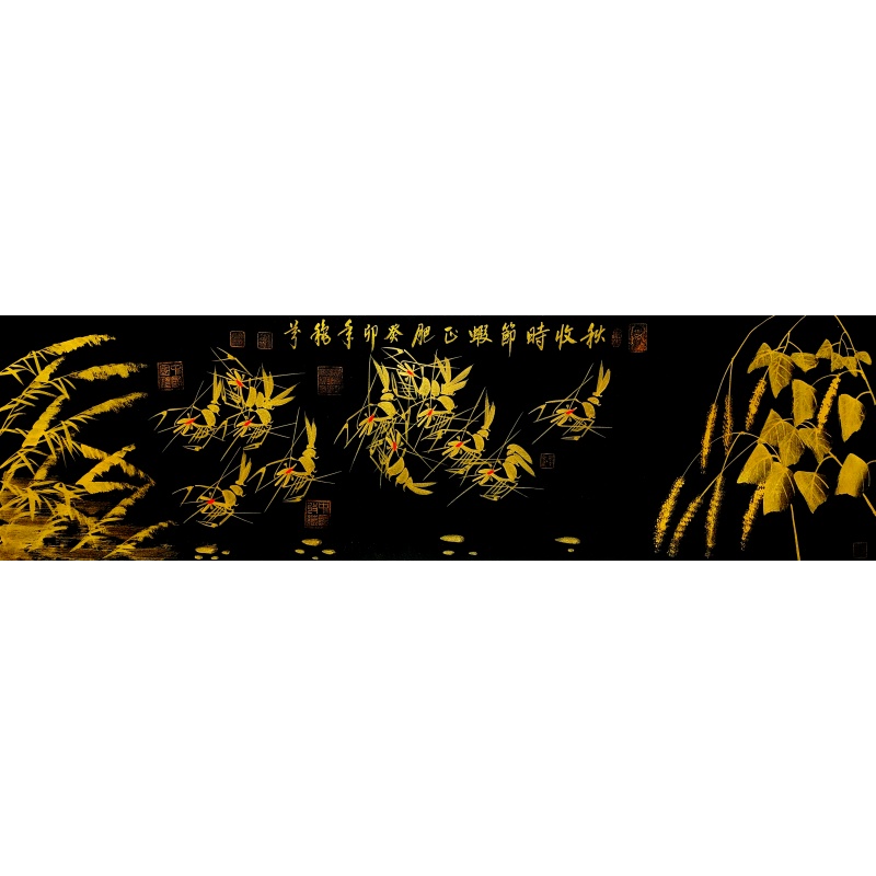 秋收时节虾正肥57628