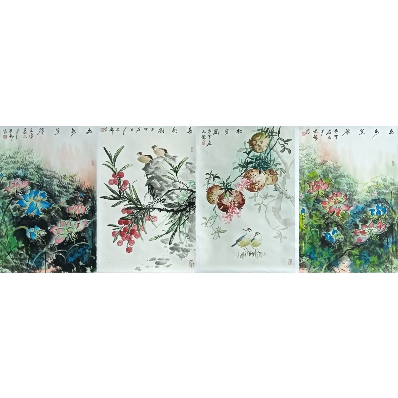 出水芙蓉、秋实图、多利图、出水芙蓉58319