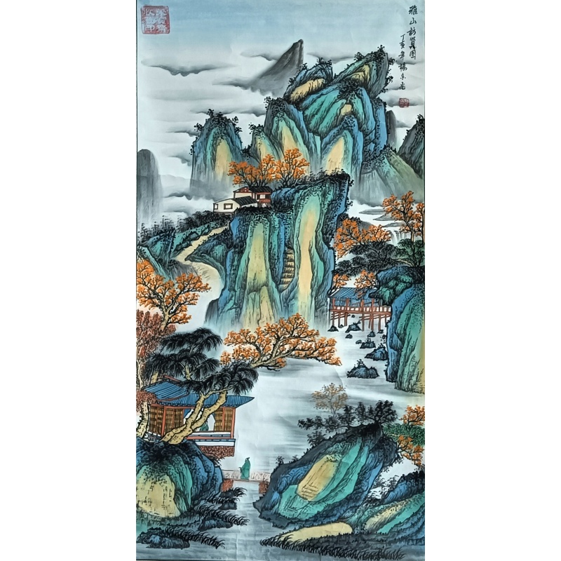 雅山访贤图56702