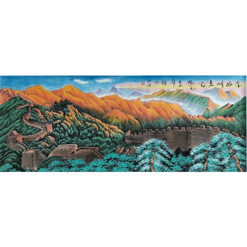 金山岭晨光822658