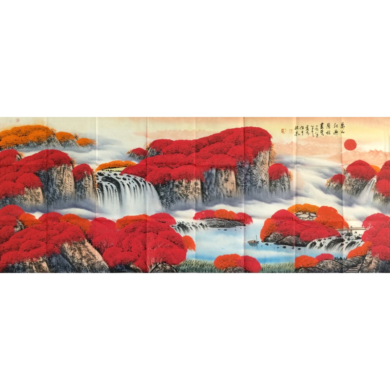 万山红遍层林尽染55966