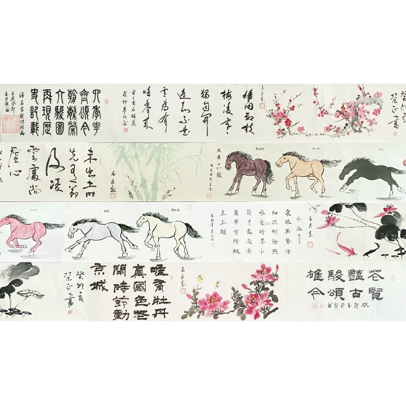 花鸟动物长卷55985