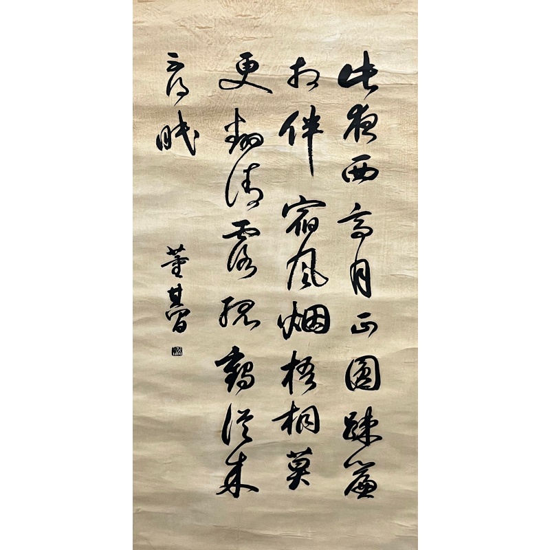 子夜西亭月正圆55880