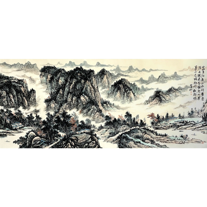 家在江南山水村587390