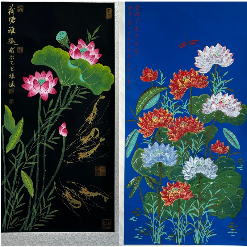 彩荷、荷塘雅趣571980