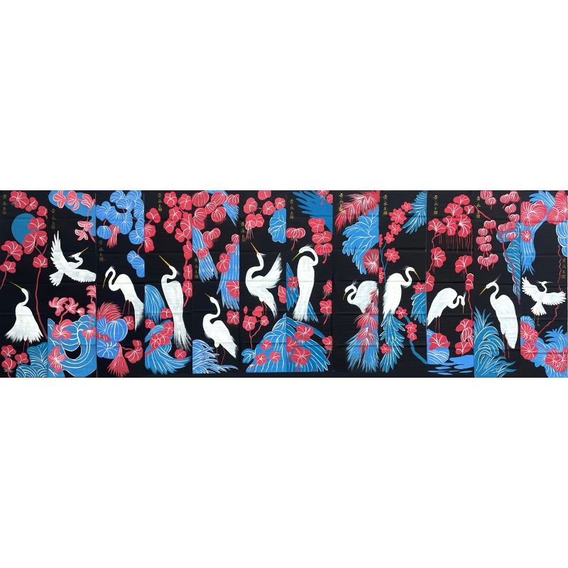 花鸟图十二条屏580570