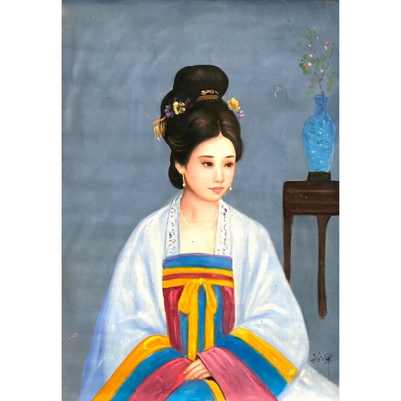 仕女油画567760