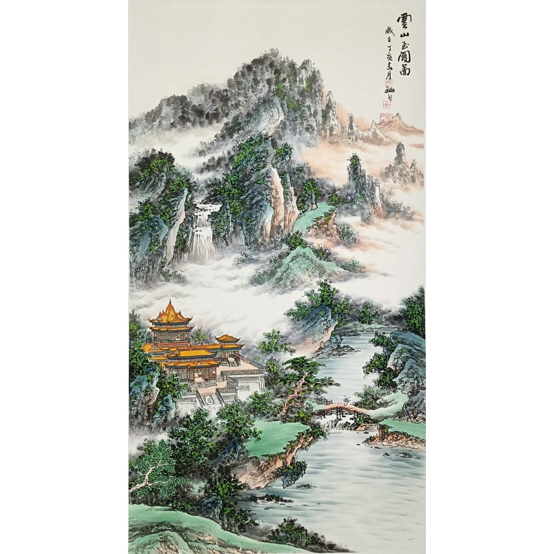 云山玉阁图583680