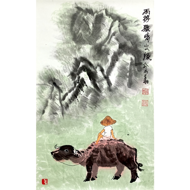 雨势骤晴山又绿580890